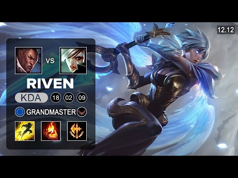 Riven vs Lucian Top - EUW Grandmaster - Patch 12.12 Season 12
