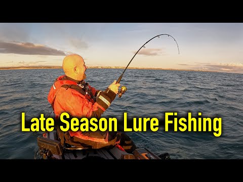 Catching Cod Pollack and Wrasse on Lures - Kayak Sea Fishing UK - North East England