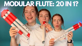 Download lagu Testing the MODULAR FLUTE (20  instruments in one!) mp3