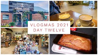 VLOGMAS 2021 - DAY 12 - FARM SHOP AND SUNDAY BAKING!
