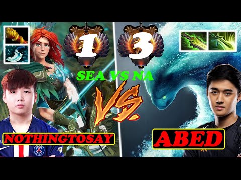 NOTHINGTOSAY WINDRANGER #1 SEA VS ABED MORPHLING #3 NA EU PUB EPIC BATTLE | DOTA2ORBS