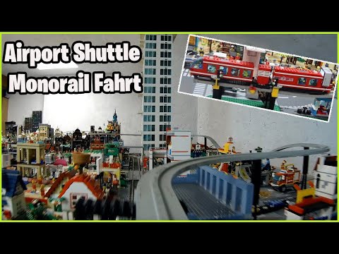 Airport Shuttle Monorail - The Legend ☆ Lego City 108