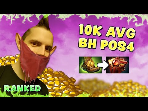 BOUNTY POS4 IN A 10K AVG GAME! | RANKED |
