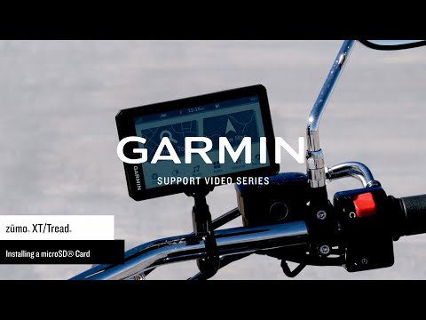 Garmin Support | Installing a microSD Card on a zūmo® XT or Tread®