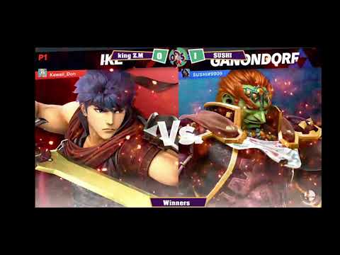 OOS Online#16 {Winners Round1} : King Z.M (Ike) VS SUSHI (Ganondorf)