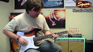 Fender SQUIER BULLET STRATOCASTER HSS - відео 1