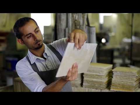 Verarbeitung des Solnhofener Naturstein