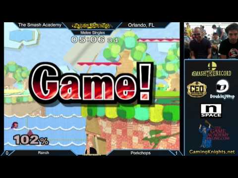 The Smash Academy - Ranch (Ganon) vs VS | Porkchops (Falco) - Bracket - SSBM