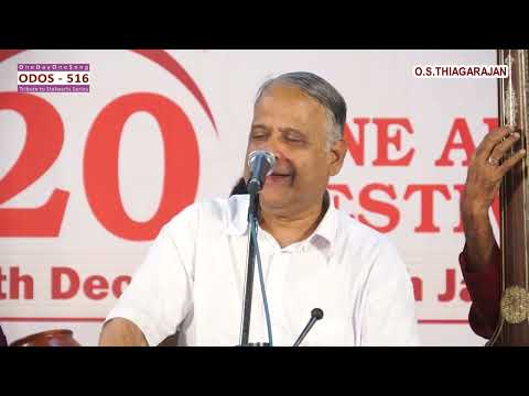 ODOS516.O.S.THIAGARAJAN  - 16.  Ragam Tanam Pallavi  -  Kamboji
