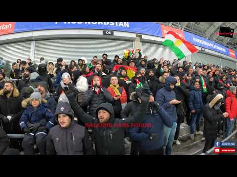 The fans get crazy after 1-0 to Dalkurd against GAIS!!