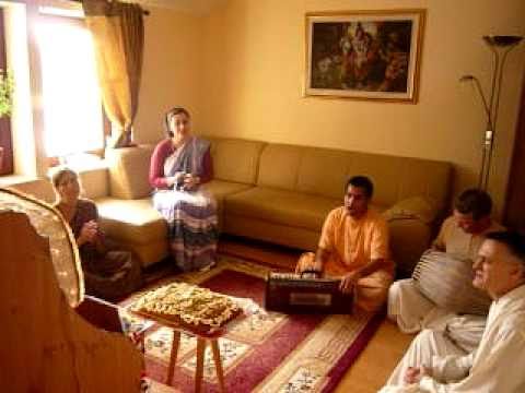 2010-12-17 Krishna-ksetra Prabhu's Vyasa-puja celebration in R'desh