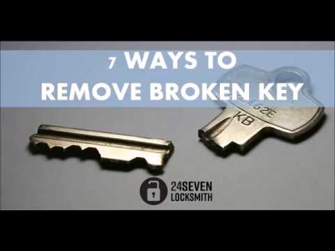 7 Simple Ways To Get Broken Key Out Of A Lock