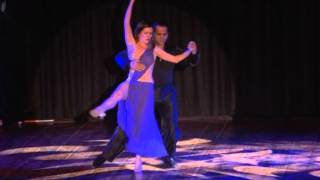 Carolina Bonaventura y Francisco Forquera  en Radio Tango. 2012. Reconquista. Santa Fe