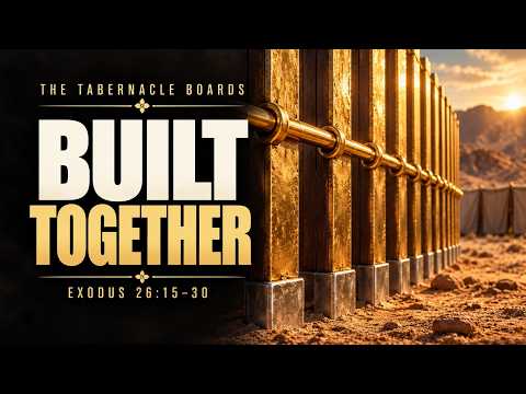 The Tabernacle Boards &mdash; Seeing Jesus in the Tabernacle