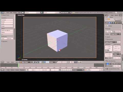 Blender 2.63a Tutorial - Getting Started - Part 1