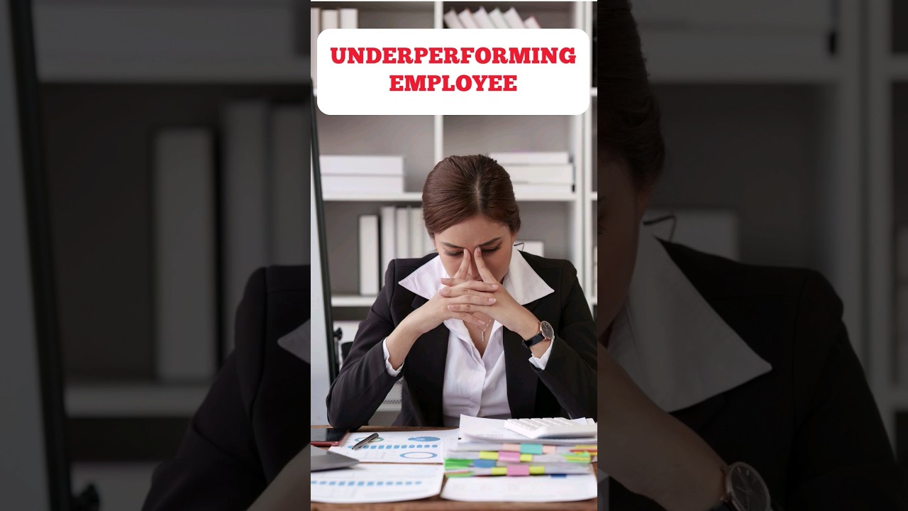Short Guide How to Act with Underperforming Employee.