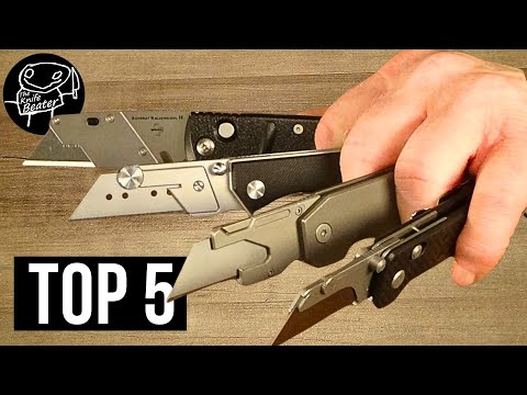 5 Knives That NEVER Need Sharpening - Best Box Cutters w/ Replaceable Utility Blades