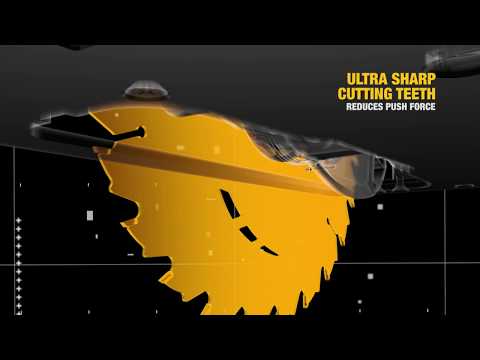 Dewalt medienos pjovimo diskas 250x30mmx48z DT1957-QZ video