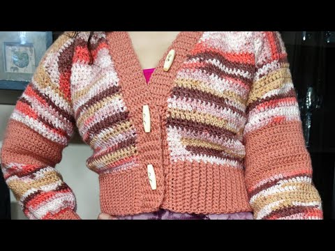 Tutorial Cardigan Crosetat Part 2