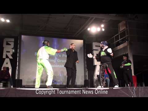 Carlos Tearney vs David Coppock Senior Point Sparring Grands at Grand Slam Open 2012