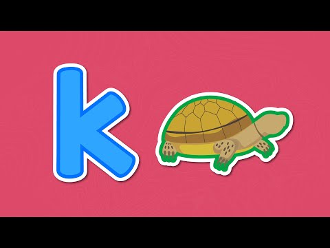 Huruf Abjad: Belajar Menulis Huruf K (Belajar Huruf Alfabet) – Yufid Kids