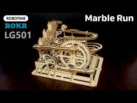 Robotime: Marble Parkour - 3D Μηχανικό Παζλ - 233pc