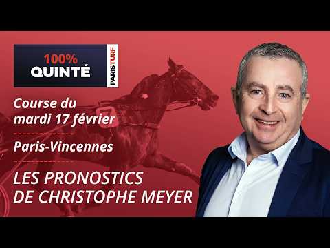 PMU Quinté Predictions - 100% Quinté for Tuesday, February 17th at Paris-Vincennes