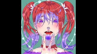【original speed paint】sweets based girl【お題箱】