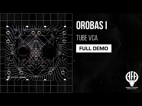 Orobas 6SJ7 Tube VCA Eurorack Module - Full Demo