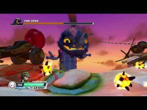 Skylanders Swap Force (Redo) Walkthrough Part 9: Serpent's Peak - Fire Viper [Playstation 4]