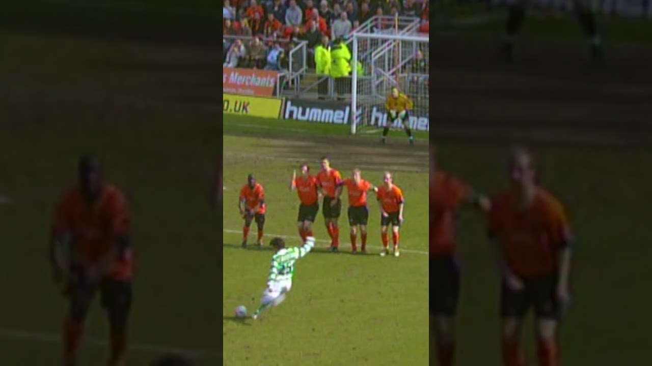 On this day in 2007 , Shunsuke Nakamura delivered a moment of magic against Dundee United 🍀✨