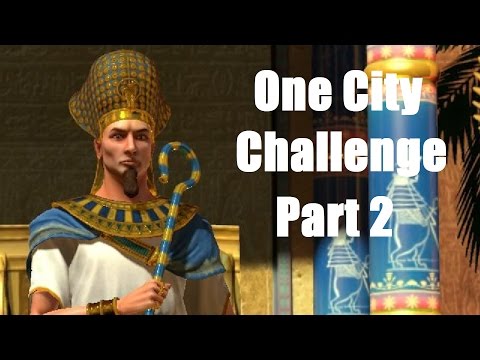 Let's Play Civ 5 Egypt One City Challenge Ep2 Even More Wonders