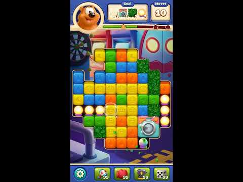 Toon Blast Level 6406 - NO BOOSTERS 🐻🐺🐱 | SKILLGAMING ✔️