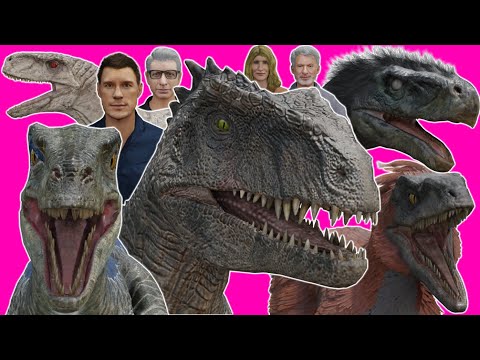 ♪ JURASSIC WORLD DOMINION THE MUSICAL "Valley Of Death" By LHUGUENY - Blender Remake