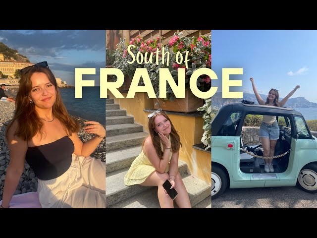 Travel vlog - Exploring the South of France | Nice, Monaco, Menton & Cannes
