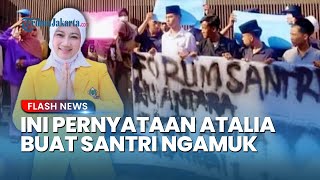 Terkuak Pemicu Santri Marah hingga Geruduk Rumah Atalia, Singung soal Pemakaian APBN di Al Khoziny