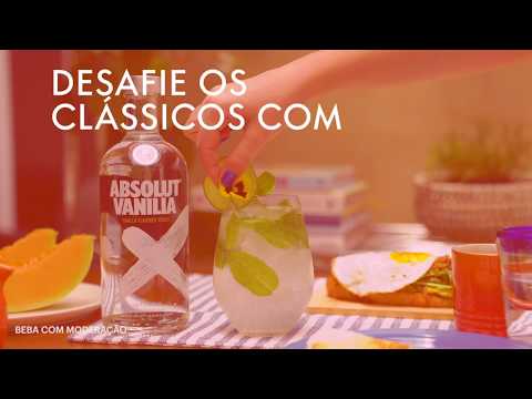 #DesafieOsClássicos com Absolut Vanilla Mojito
