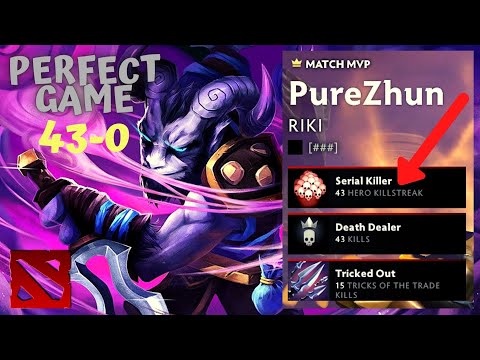 RIKI SPAMMER (6k+ MMR) PLAYS PERFECT OFFLANE RIKI GAME! | DOTA 2 PUREZHUN