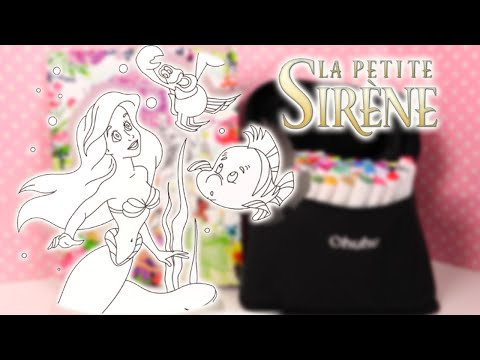 Princesse Disney La Petite Sirène Coloriage Little Mermaid Coloring Book