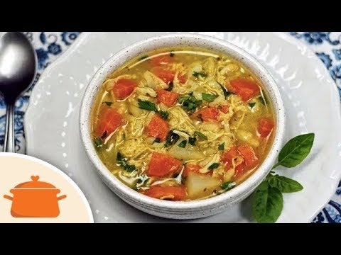 Canja de Galinha - Sopa Fácil