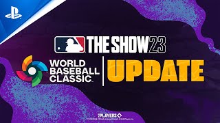 MLB The Show 23 - World Baseball Classic Update Trailer