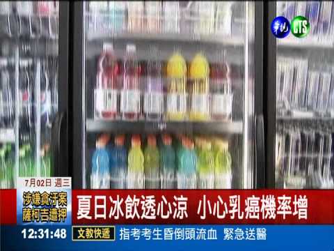 每週逾3罐含糖飲料 乳癌風險增