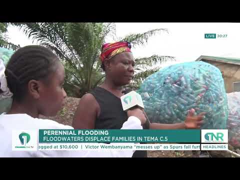 Flood Disaster Hits Church Village Near P.V. Obeng Roundabout