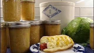 Homemade Sauerkraut - Fermented in Crock & Canned