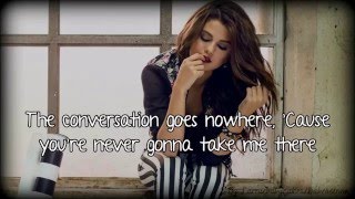 Selena Gomez - My Dilemma 2.0 (lyrics on screen)