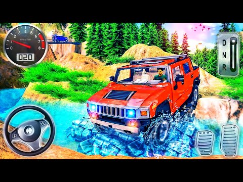 Real Offroad Jeep Driving Simulator - Hummer 4x4 SUV Hill Adventure - Android GamePlay #2