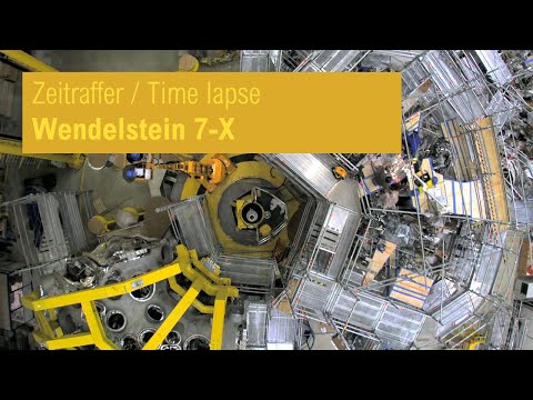 Im Zeitraffer: Zusammenbau von Wendelstein 7-X