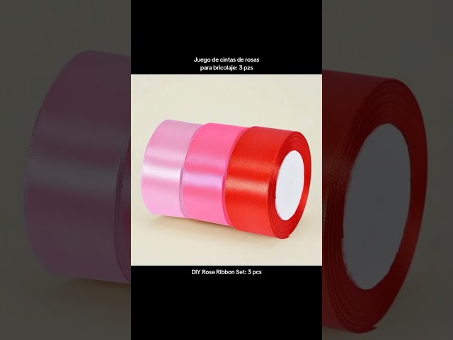 Vídeo relacionado con Cinta de Raso PúRpura 10mm x 22Metros, Cintas de Tela para Envolver regalos, Ramos de flores, Manualidades y Decoración de Fiestas de Boda