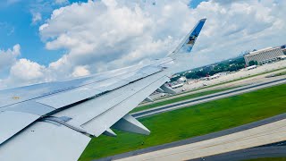 4K | Frontier Airlines Airbus A321neo (N649FR) Bumpy Midday Atlanta Takeoff