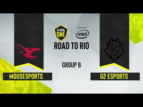 CS:GO - mousesports vs. G2 Esports [Train] Map 2 - ESL One: Road to Rio - Group B - EU